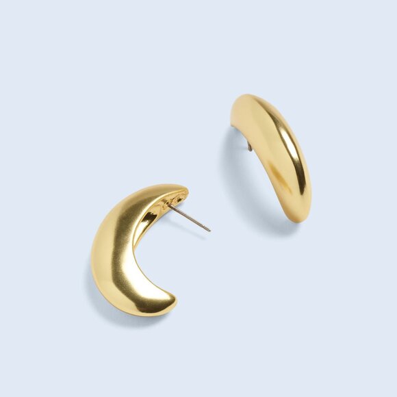 [NWT] Madewell Crescent Sculptural Earrings - Picture 2 of 5